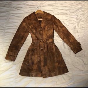 Danier Genuine Leather Trench